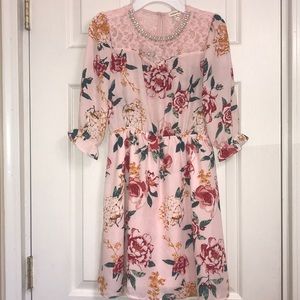 Monteau Girl Floral Dress